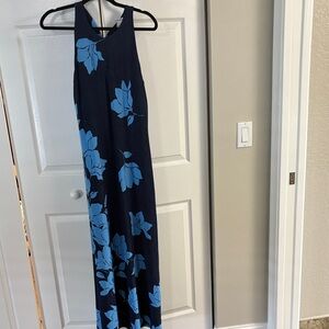 Tommy Bahama Dark Blue Floral Maxi Dress